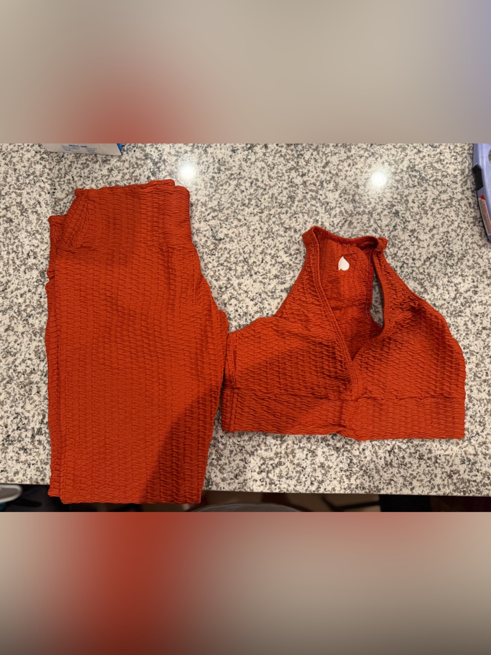 Booty By Brabants original two piece set - Rust Orange